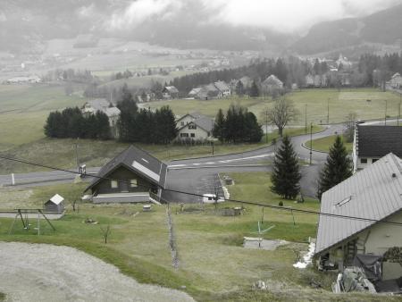 Vu du chalet