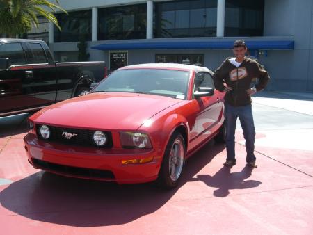 En face du super ring de Daytona